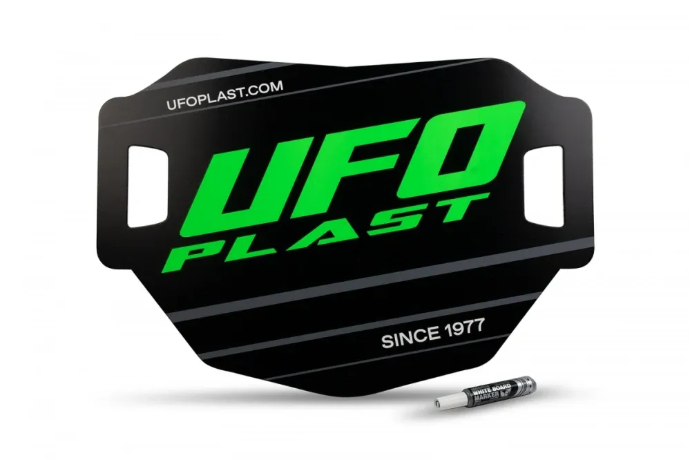 Ukazovací tabule pro motokros UFO PIT FOARD včetně fixu na psaní rozměr 60 × 39 cm Víkendová Akce