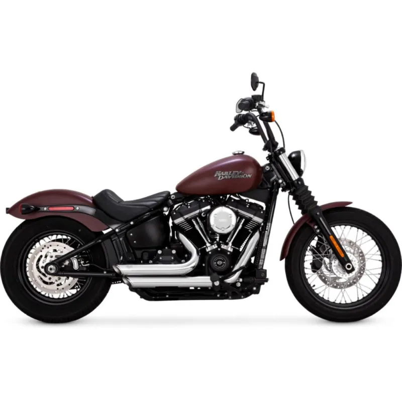 Cenový Hit Výfuk VANCE & HINES SHORTHOTS STAGGERED pro HARLEY DAVIDSON FLSB 2018 chrom