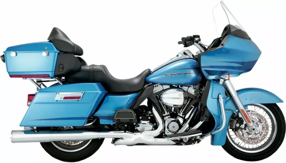 Akce Koncovky výfuku VANCE & HINES HI-OUTPUT SLIP-ONS typ 16455 pro HARLEY DAVIDSON /FLHX/FLHR/FLTR rok 1999-2016 viz popis, barva chrom, vnější průměr 11,5 cm (4-1/2")