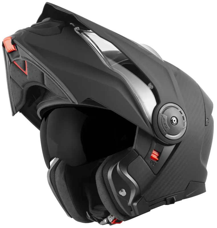 Pouze Dnes Bogotto FG-102 Carbon 6K Enduro vyklopná helma - S