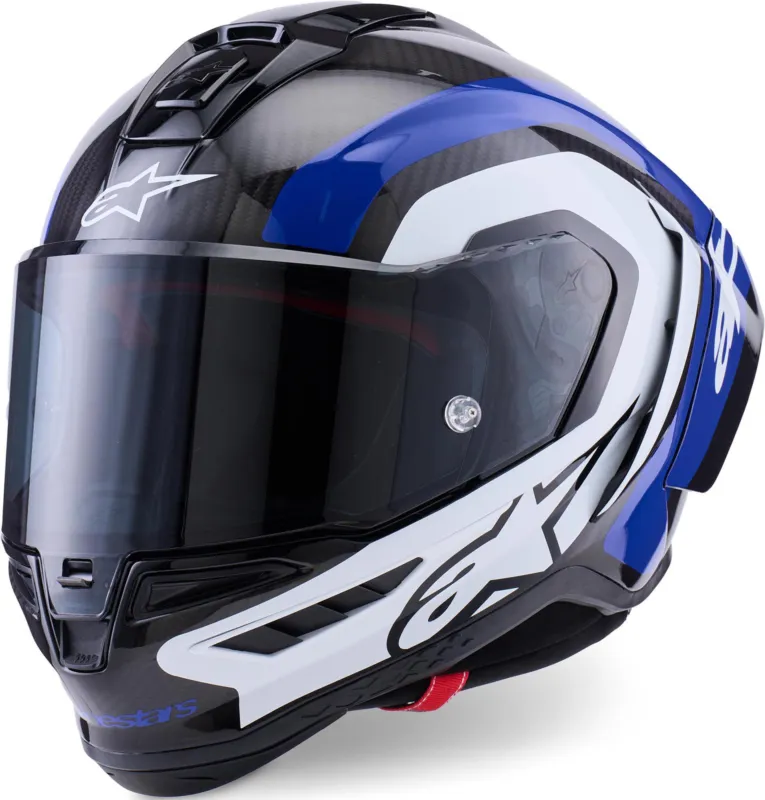 Alpinestars Supertech R10 Arius Helma černý/bílý/modrý - L (59/60) Nejlepší Volba