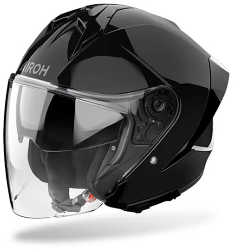 Airoh H 21 Jet Helmet černá - L (58) Autentický