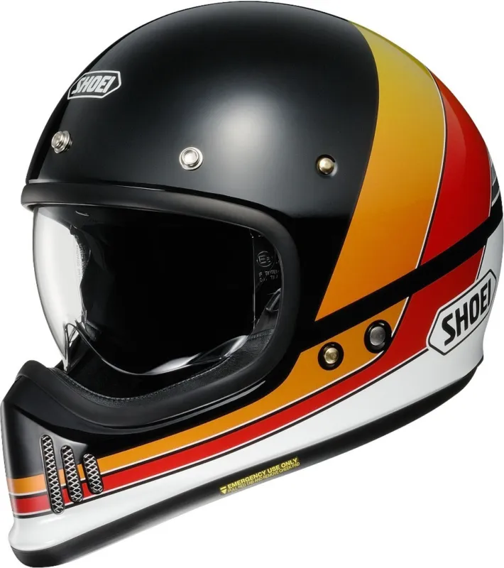 Shoei EX-Zero Equation Přilba černá/červená/žlutá - S (55/56) Nejlepší Volba