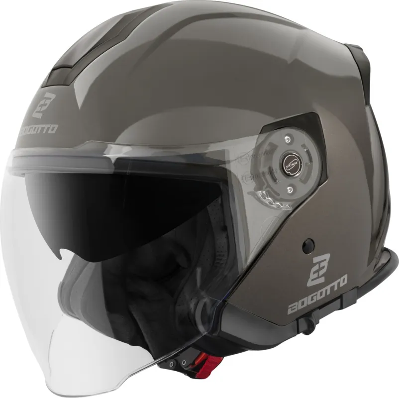 Bogotto H586 Trysková přilba Antracit - S Must-Have