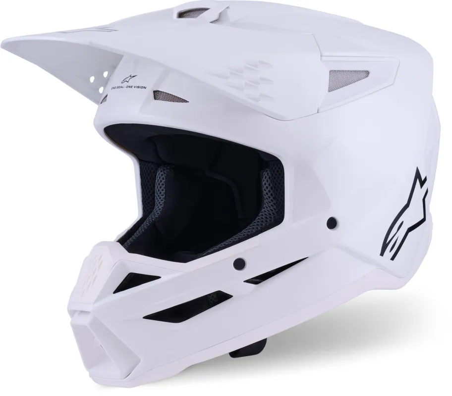 Alpinestars S-M3 Motokrosová přilba bílá - XS (53/54) Super Cena
