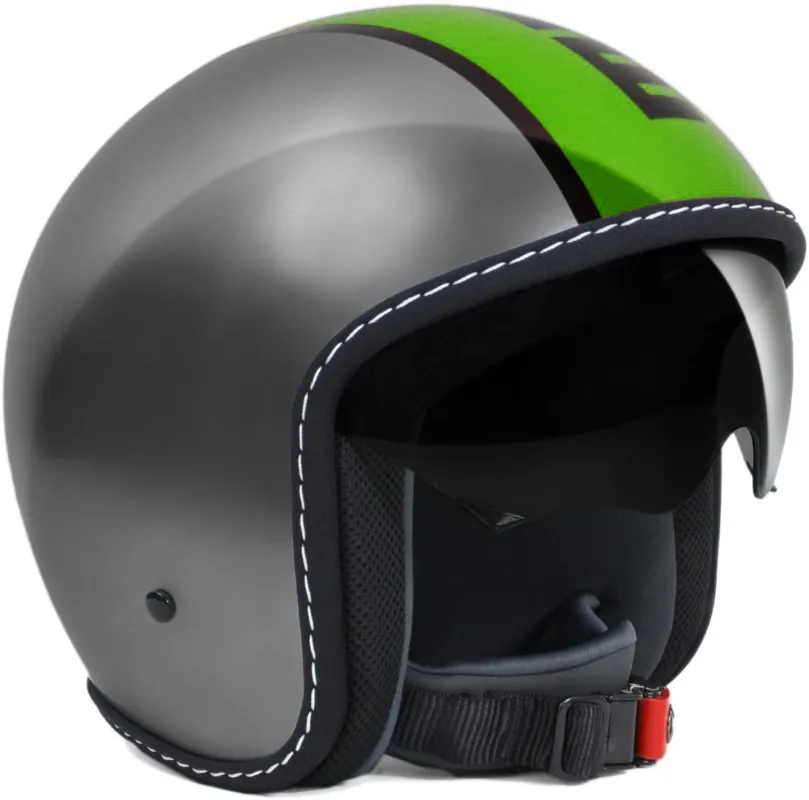 Přímo Od Výrobce Momo Design Blade Alu/Grün Jethelm - XXS (54)