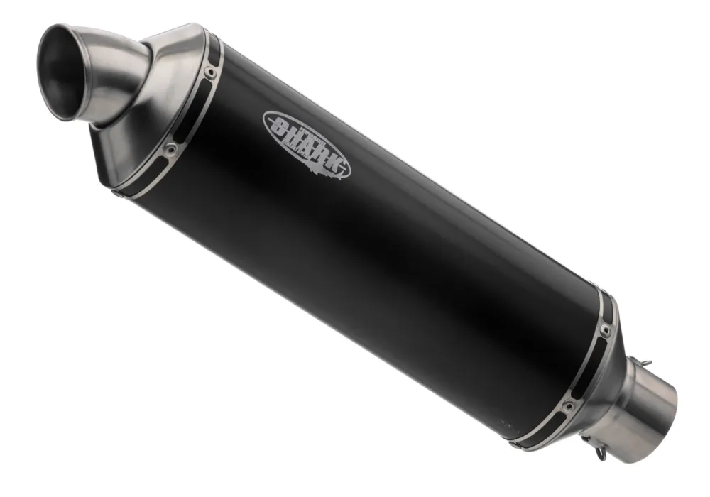 Sleva SHARK EXHAUST Trophy eloxovaný hliník/koncovka kartáčovaná nerezová ocel černá - SHARK EXHAUST Trophy eloxovaný hliník/koncovka kartáčovaná nerezová ocel černá ► koupit online na FC-Moto