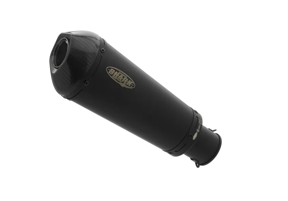 SHARK EXHAUST DSX-7 potažená nerezová/uhlíková matná černá - SHARK EXHAUST DSX-7 potažená nerezová/uhlíková matná černá ► koupit online na FC-Moto Koupit Online