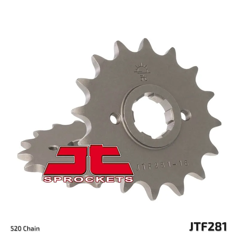Finální Výprodej JT SPROCKETS Standardní ocelové řetězové kolo 281 - 520 - JT SPROCKETS Standardní ocelové řetězové kolo 281 - 520 ► koupit online na FC-Moto