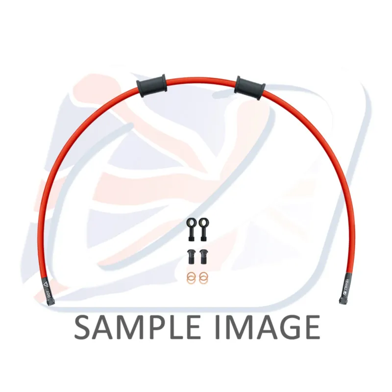 Hadice zadní brzdy Venhill POWERHOSEPLUS SUZ-6042RB-RD (1 hadice v sadě) červené hadice, černé koncovky Oblíbený