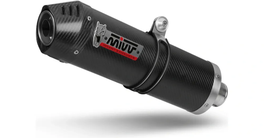 Super Cena Koncovka výfuku MIVV OVAL H.065.L3C Carbon / Carbon cap