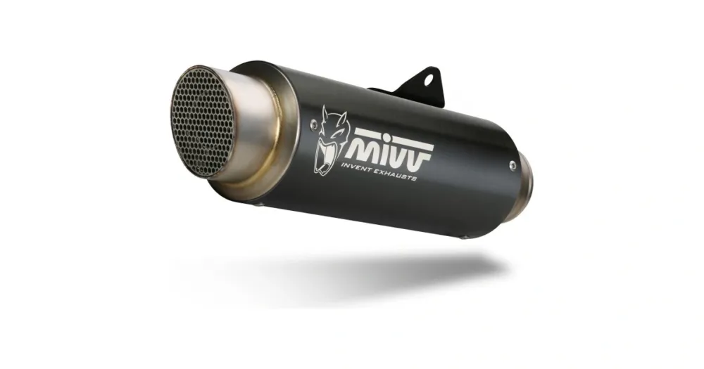 Koncovka výfuku MIVV GP PRO S.050.LXBP Černá ocel Akční Nabídka