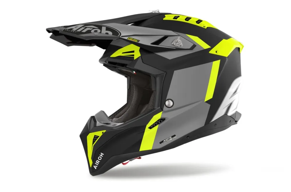Speciální Cena přilba AVIATOR 3 Glory, AIROH (žlutá matná) 2025 - XL