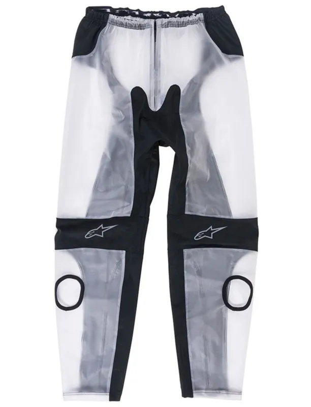 kalhoty RACING RAIN, ALPINESTARS (čiré/černé) 2026 - S Nová Kolekce