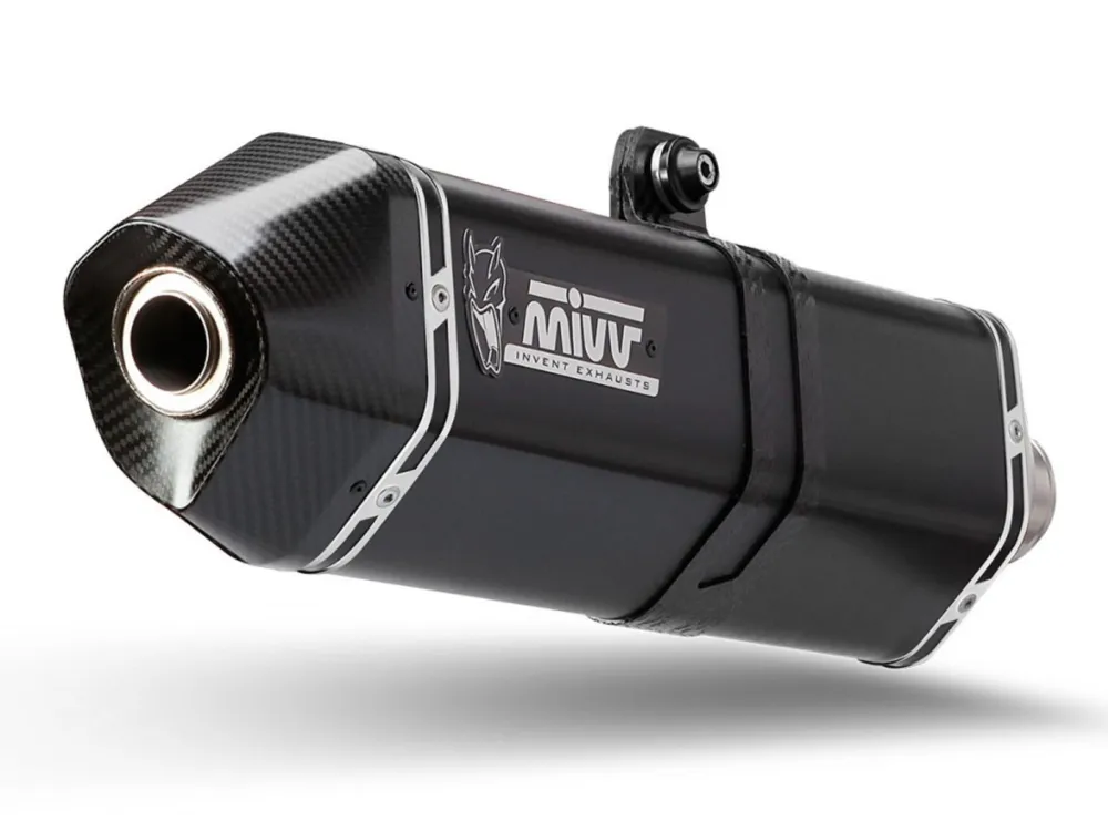 Akční Nabídka Koncovka výfuku MIVV SPEED EDGE B.034.LRB Černá ocel