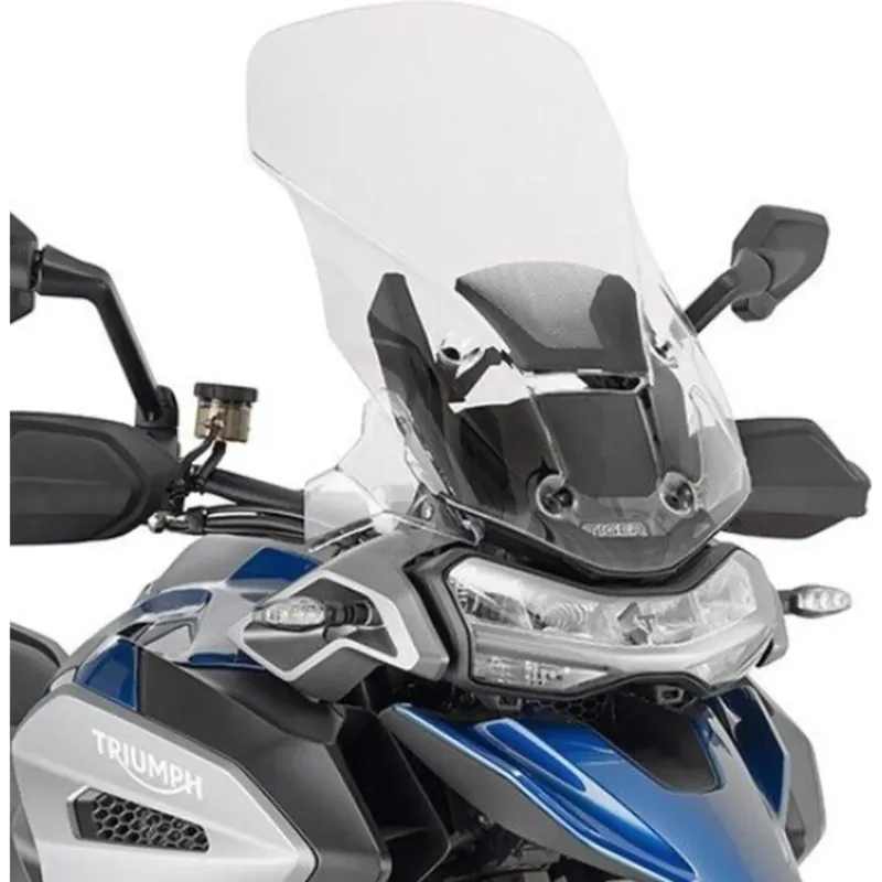 Bezpečná Platba Čiré čelní sklo, 57x38cm, Kappa, KD6422ST, HUSQVARNA Norden 901 / Triumph Tiger 1200 GT Explorer