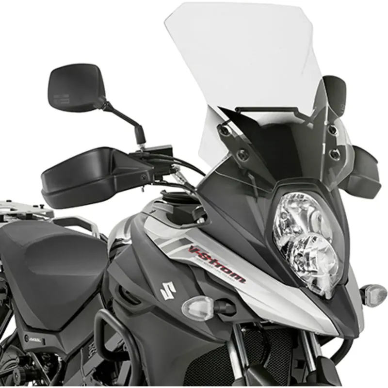 Přední plexi štít, transparentní, 44x43cm, Kappa, KD3112ST, Suzuki DL 650 V-STROM Akční Nabídka