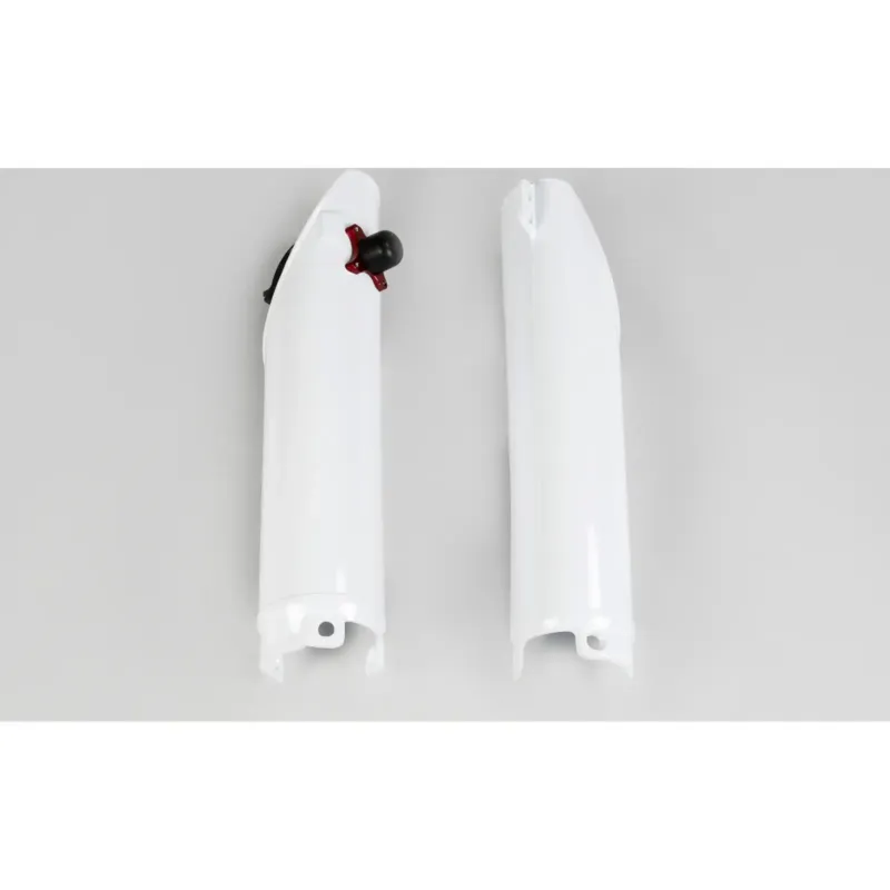 Bílé chrániče tlumičů s aretací UFO Plast Honda CR 125 / 250 CRF 250R / 450R 02-09 Expresní Doručení