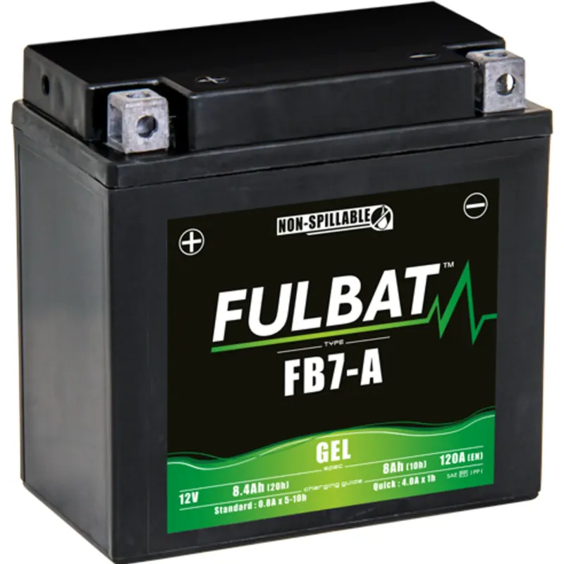 Cenová Bomba Gelová baterie Fulbat FB7-A (YB7-A) 12V 8A 135x75x133mm 120CCA