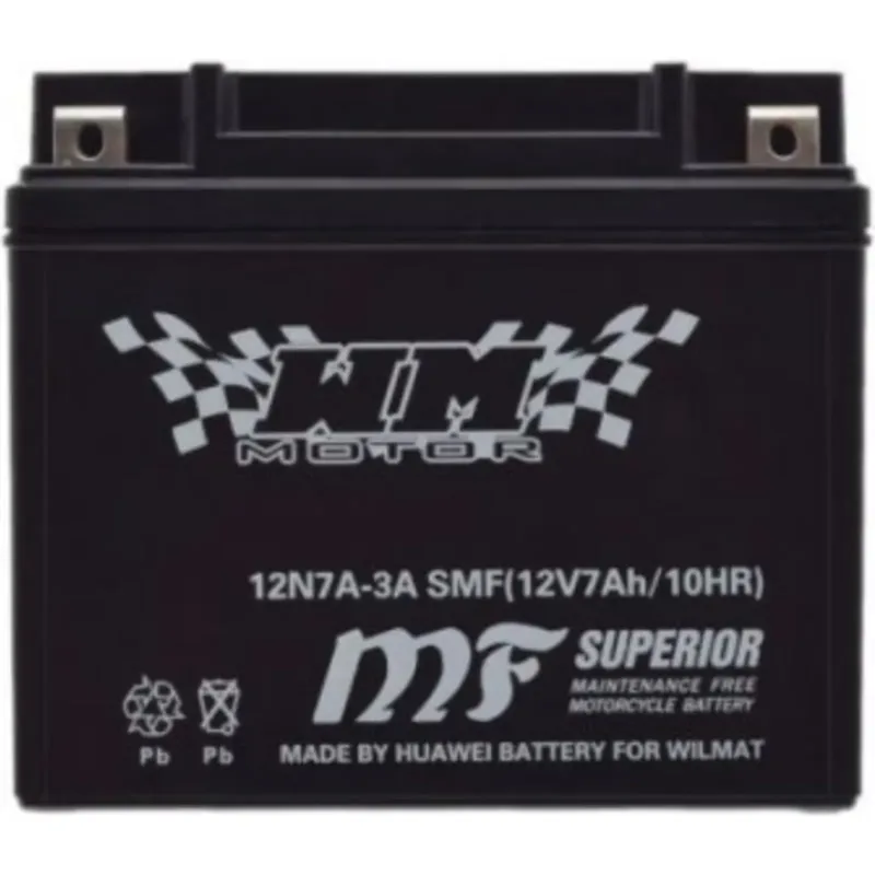 Bezúdržbový akumulátor WM Motor SMF 12N7A-3A 12V 7Ah 148x59x127mm Akční Cena