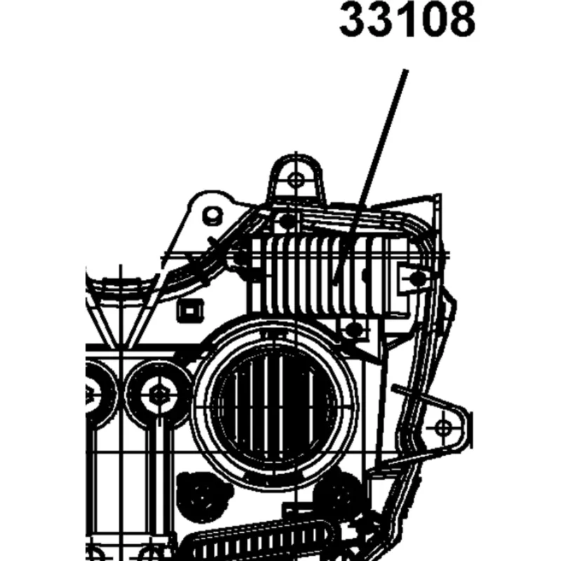 Integrovaný obvod, PCB deska předního světlometu Kymco Xciting 400S Finální Výprodej