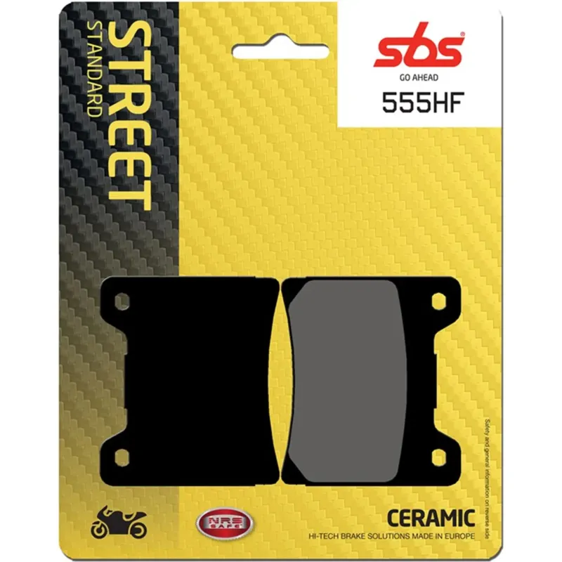 Akce Keramické brzdové destičky SBS Ceramic Street 555HF