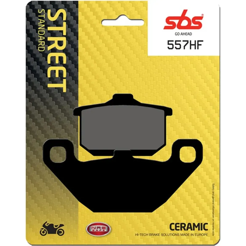 Keramické brzdové destičky SBS Ceramic Street 557HF Jen Po Omezenou Doba