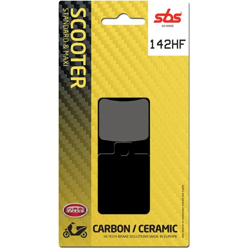 Keramické brzdové destičky SBS Ceramic Street 142HF Víkendová Akce