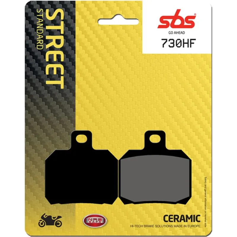 Keramické brzdové destičky SBS Ceramic Street 730HF Ověřený