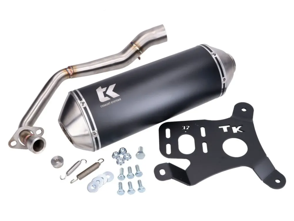 Bezpečná Platba Výfuk Turbo Kit GMax 4T, Yamaha Cygnus X, Flame X