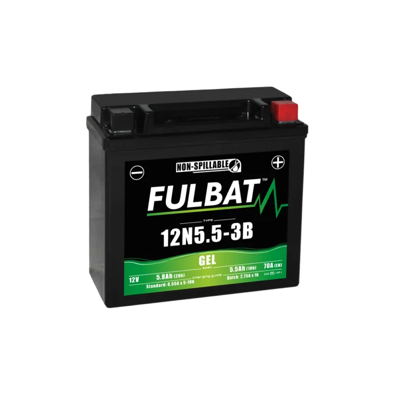 Gelová baterie FULBAT 12N5.5-3B GEL Akční Nabídka