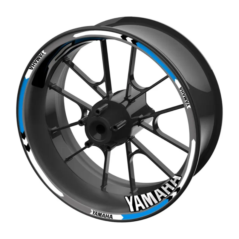sada barevných proužků EASY na kola Yamaha modrá Hit Sezóny